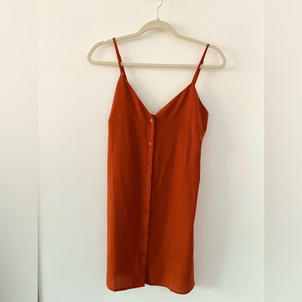 Chiffon forever, 21 orange dress